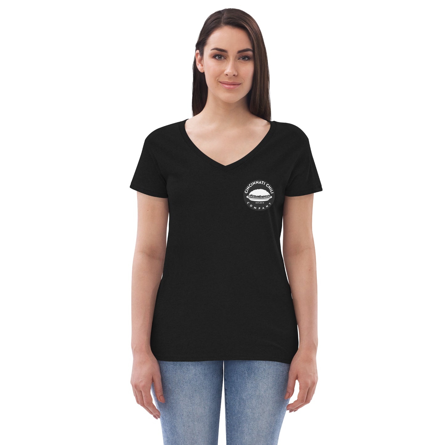 Cincinnati Chili Company | Women’s recycled v-neck t-shirt