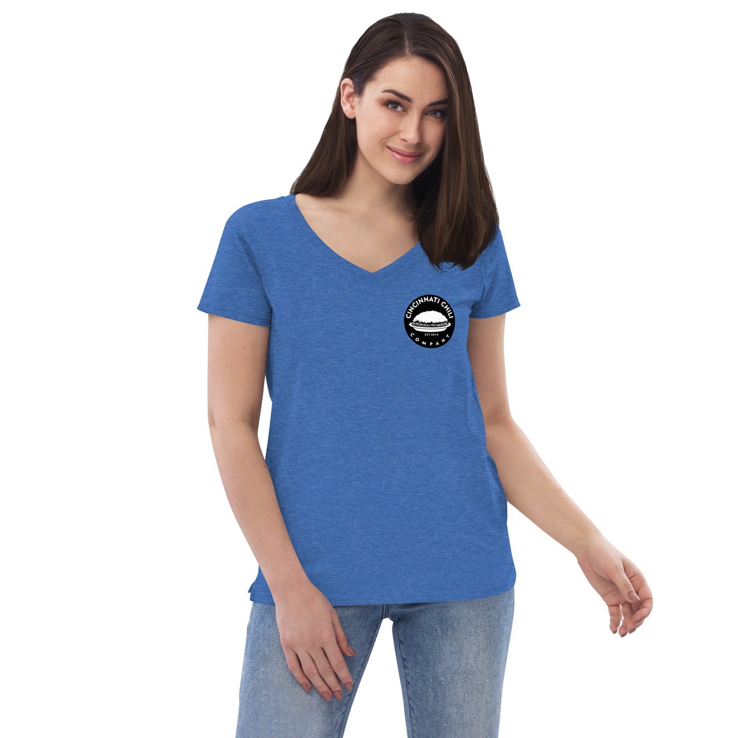 Cincinnati Chili Company | Women’s recycled v-neck t-shirt