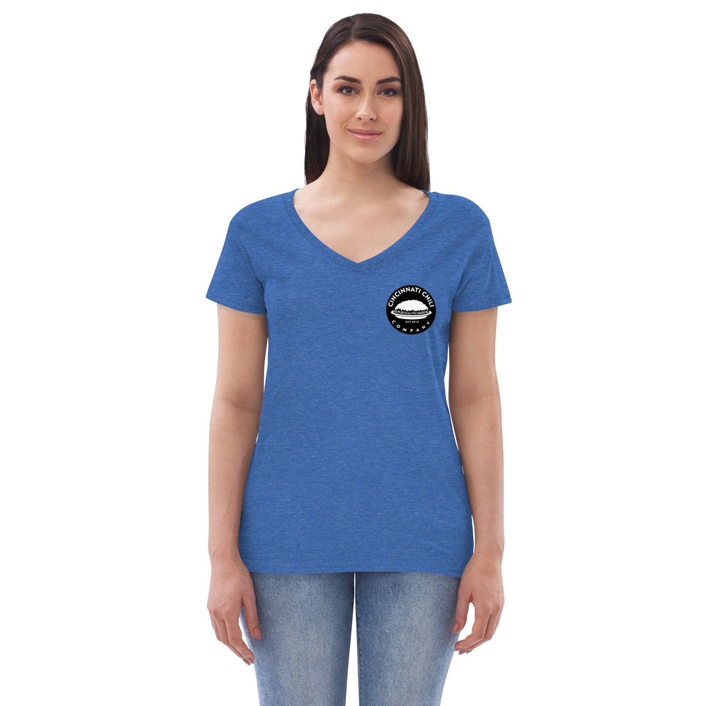 Cincinnati Chili Company | Women’s recycled v-neck t-shirt