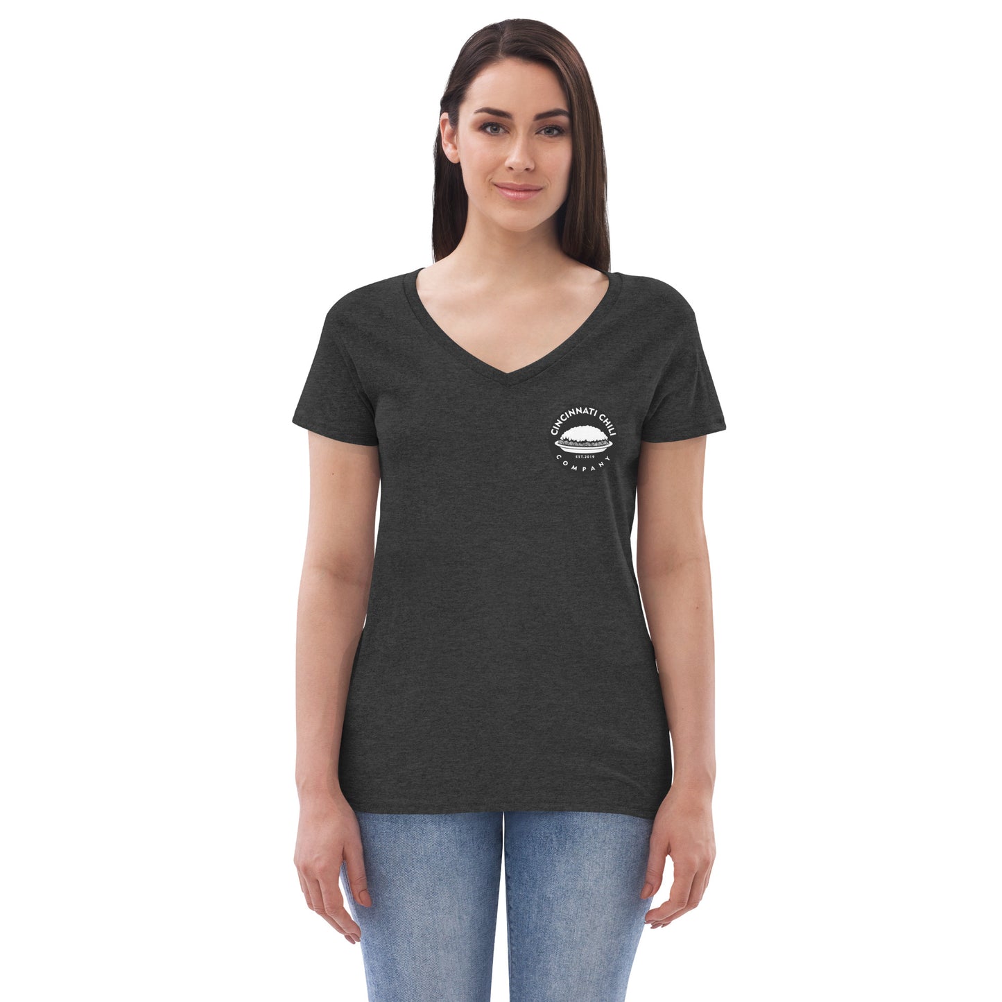 Cincinnati Chili Company | Women’s recycled v-neck t-shirt