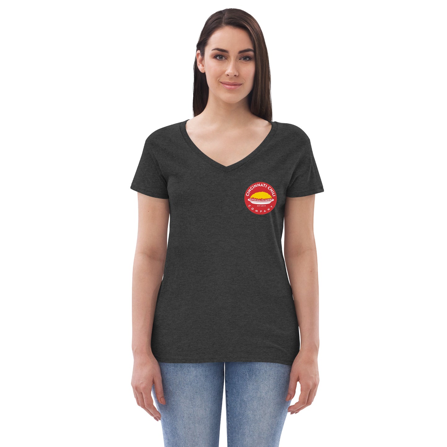 Cincinnati Chili Company | Women’s recycled v-neck t-shirt