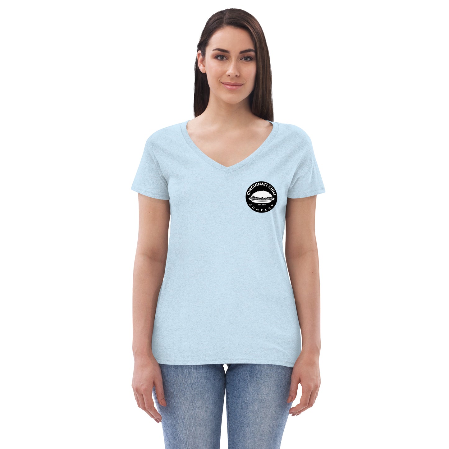 Cincinnati Chili Company | Women’s recycled v-neck t-shirt