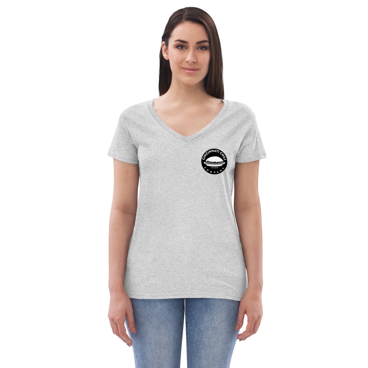 Cincinnati Chili Company | Women’s recycled v-neck t-shirt