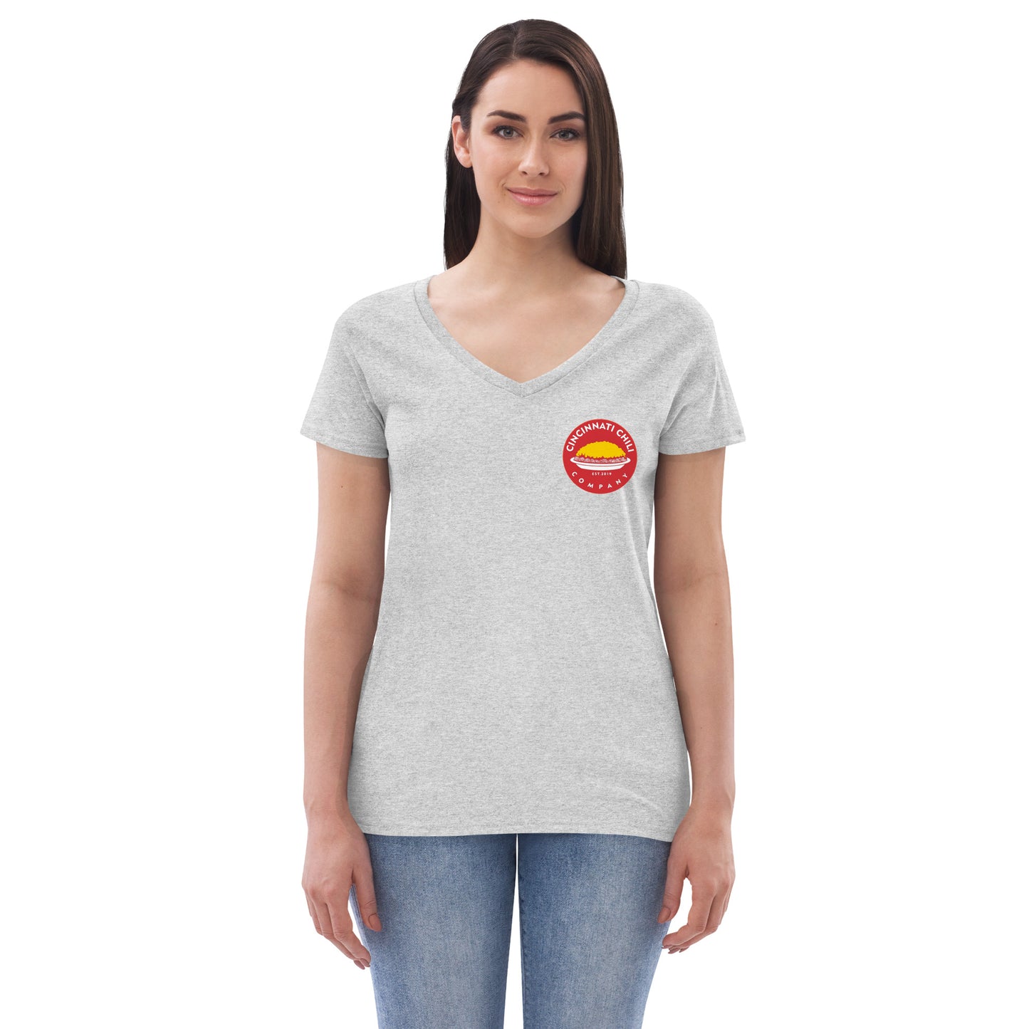 Cincinnati Chili Company | Women’s recycled v-neck t-shirt